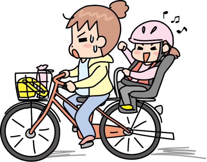 自転車の後ろ乗せは何歳から？子供も安心チャイルドシート4選 | maple-board